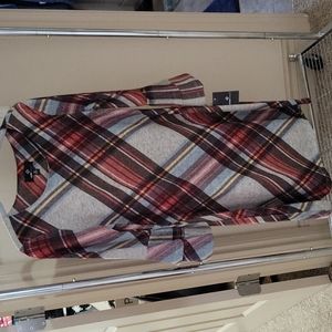 NWT Ronni Nicole plaid 3/4 sleeved dress